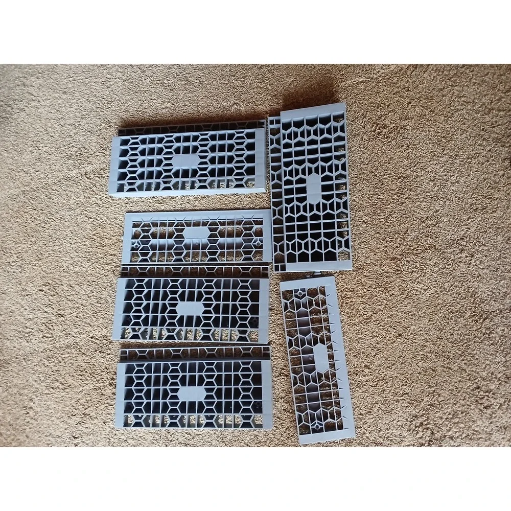 Modular Threshold Ramps for Doorways, 3‎ Inch Height Wheelchair Ramps 3000 Pound